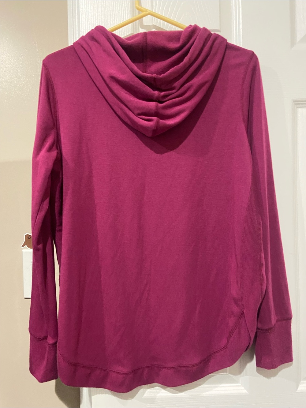 GAIAM Women's Magenta Pullover Hoodie - Picture 3 of 4